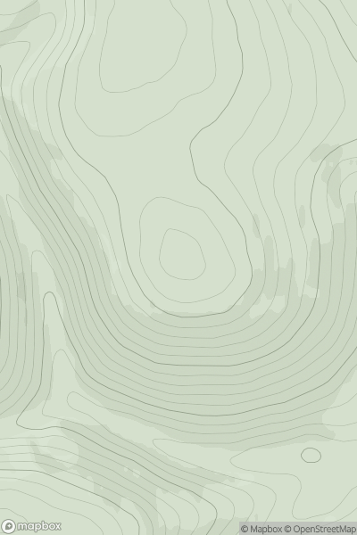 Thumbnail image for The Socach [Tomintoul to Banff] [NJ326193] showing contour plot for surrounding peak